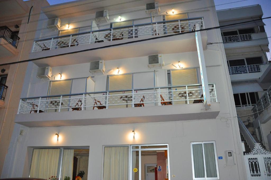 Balkón nebo terasa v ubytování Nora Hotel
