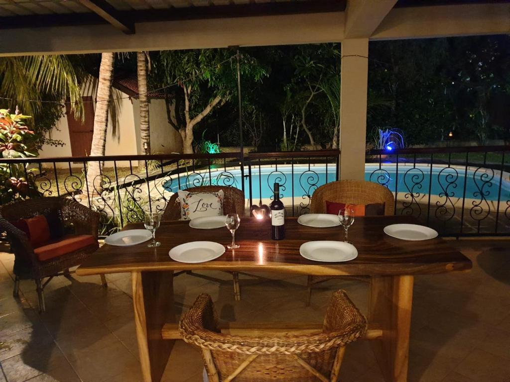 Bazén v ubytování Villa Delice, exquisite avec piscine privée nebo v jeho okolí
