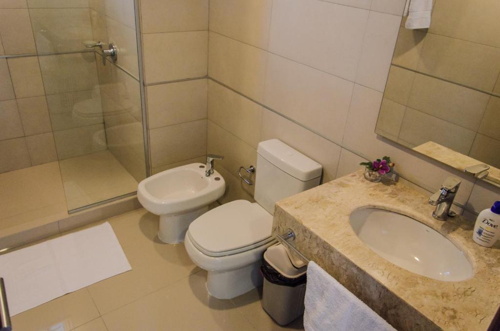 Koupelna v ubytování Departamento moderno en Asunción Villa Morra
