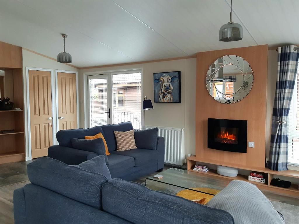 Posezení v ubytování Sycamore Lodge Auchterarder