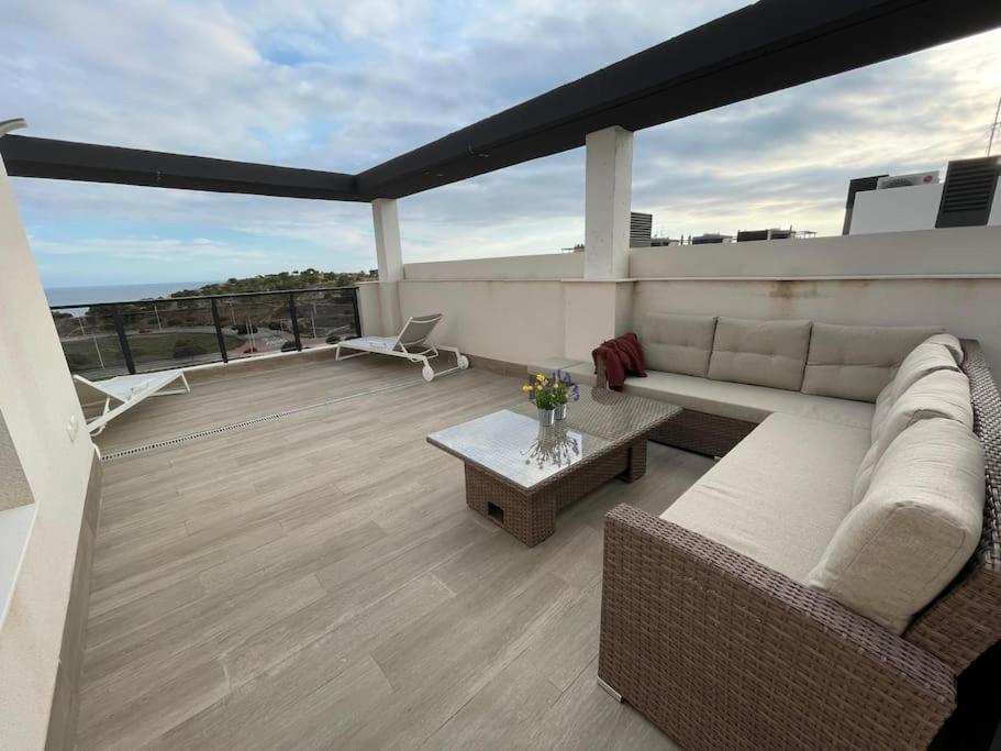 Balkón alebo terasa v ubytovaní BM5A, Gran ático duplex con dos terrazas cerca el mar