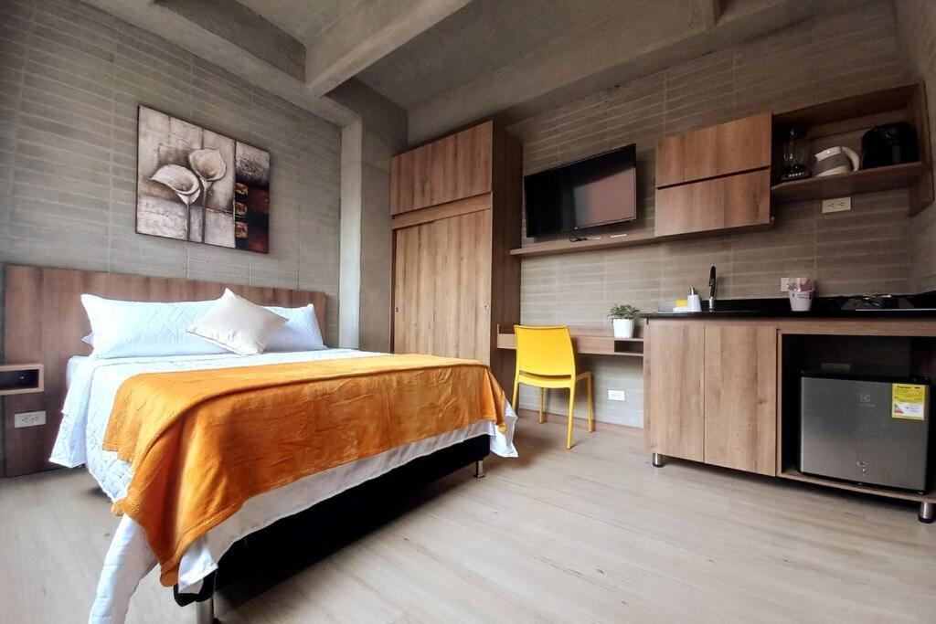 Cama o camas de una habitación en 304 Amazing Loft