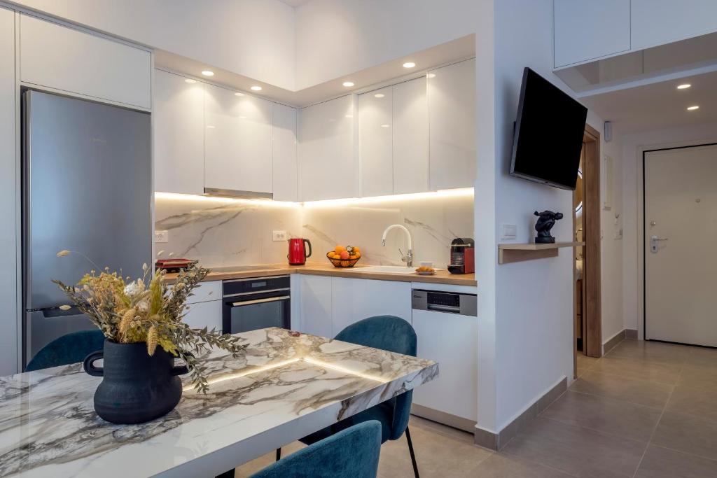 Køkken eller tekøkken på Annet