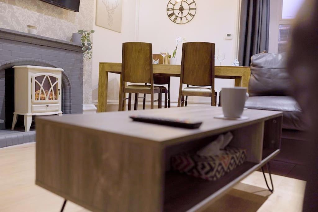 Posezení v ubytování Apartment in West Yorkshire 59
