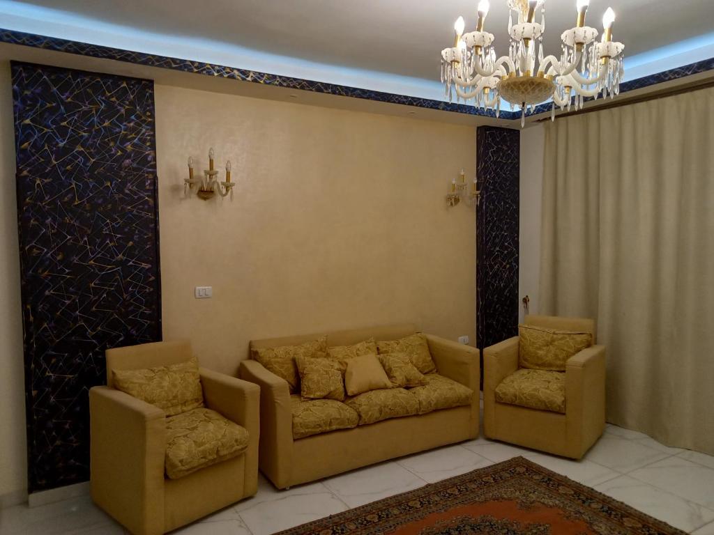 Część wypoczynkowa w obiekcie Luxor apartment