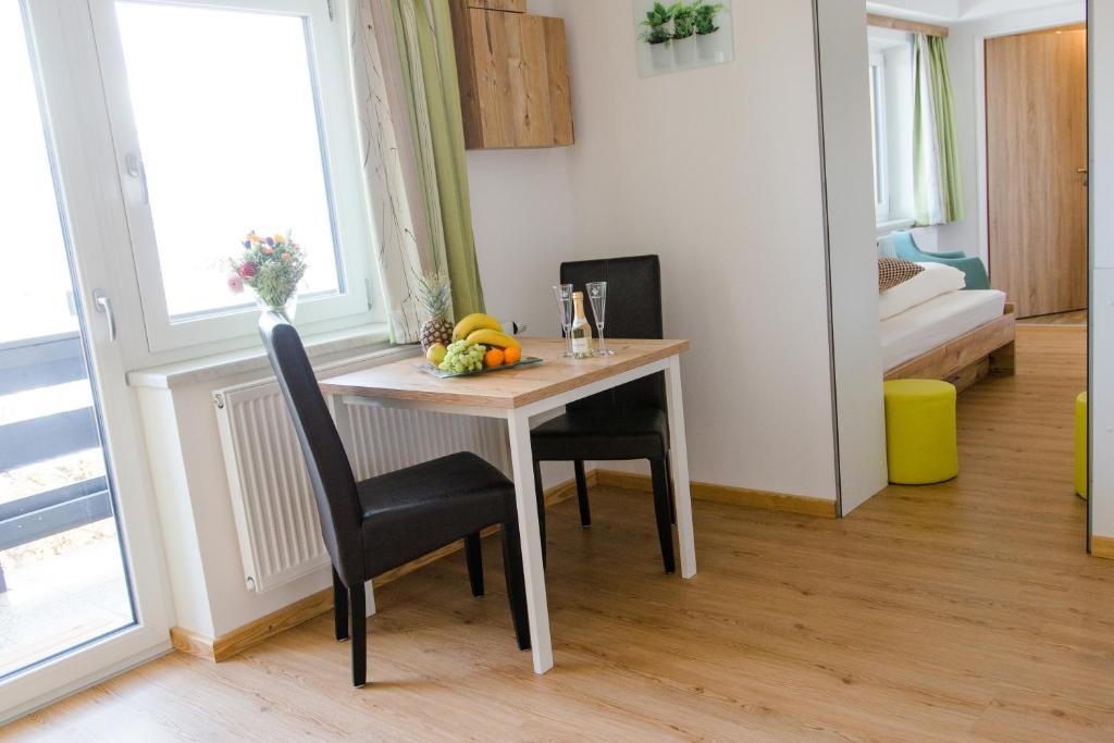 Postel nebo postele na pokoji v ubytování Haidegger Appartements