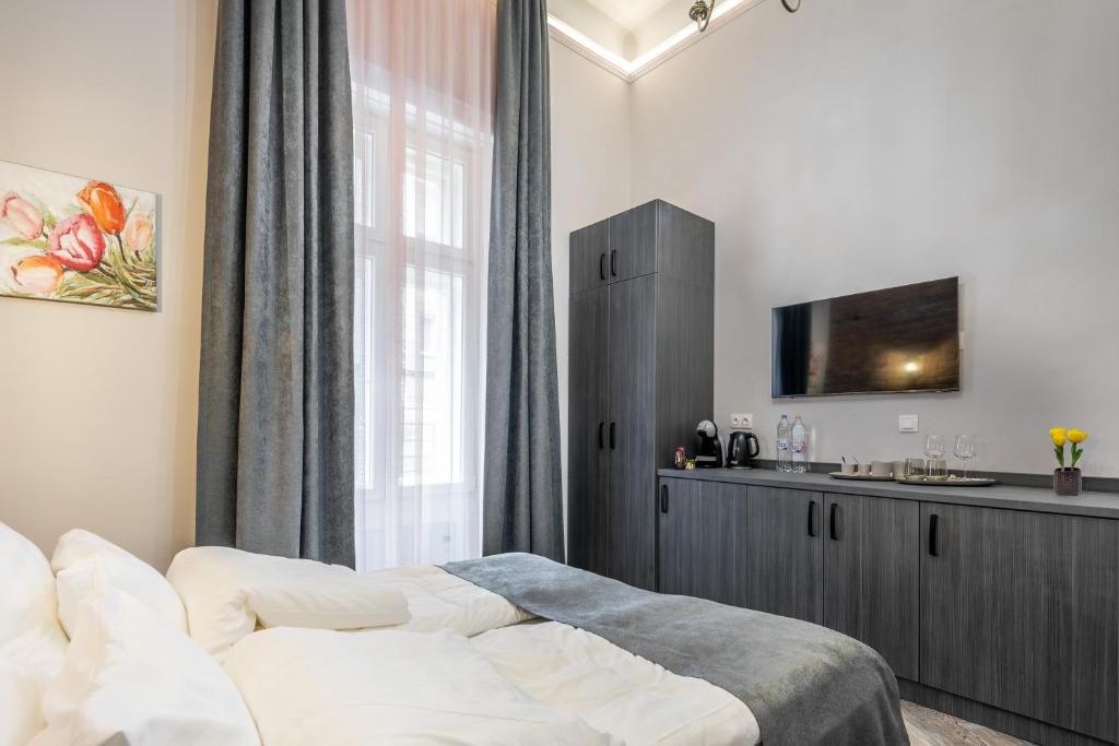 Posteľ alebo postele v izbe v ubytovaní Top location apartment near Basilica