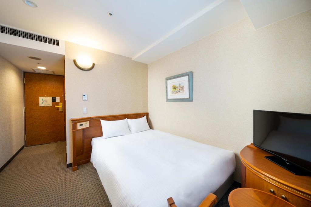 TV a/nebo společenská místnost v ubytování KOKO HOTEL Nagoya Sakae