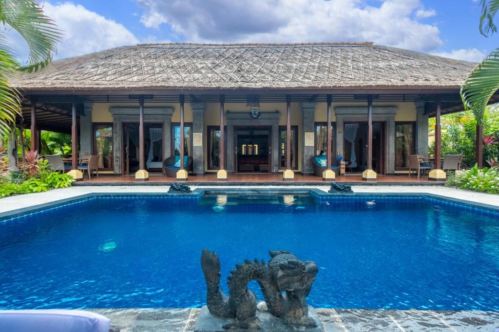 Bazén v ubytování Amertha Bali Villas nebo v jeho okolí