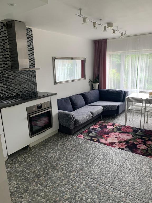 Posezení v ubytování Child friendly Villa 4BR 10 min to Gothenburg City