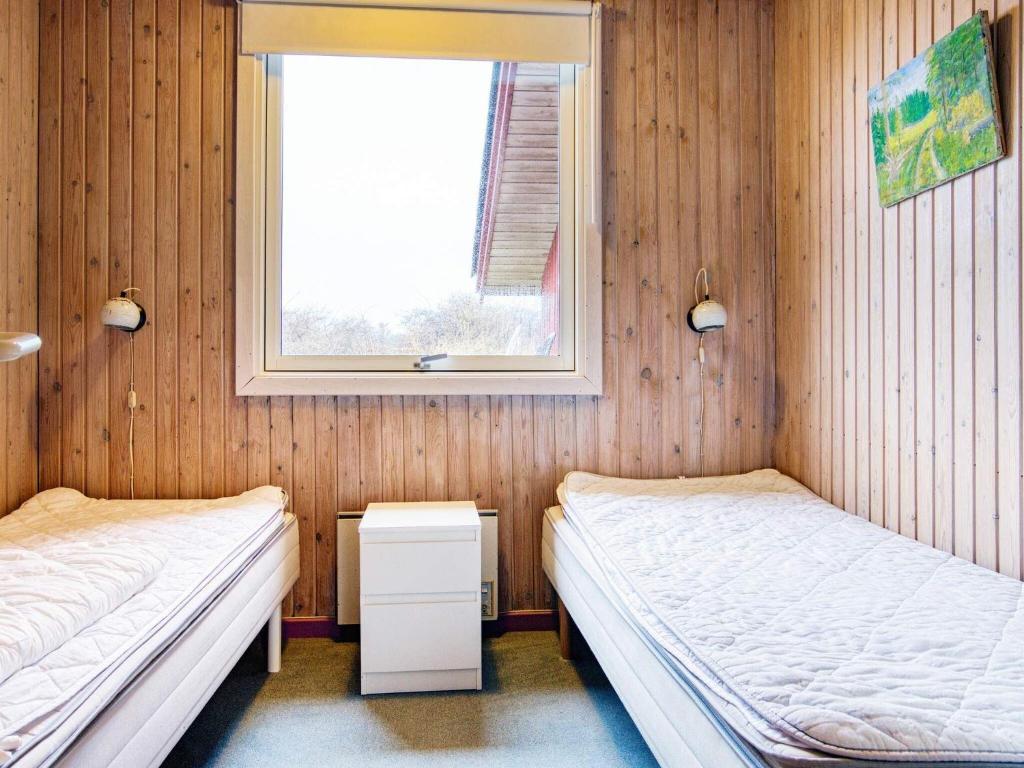 Postel nebo postele na pokoji v ubytování Holiday home Hjørring VIII