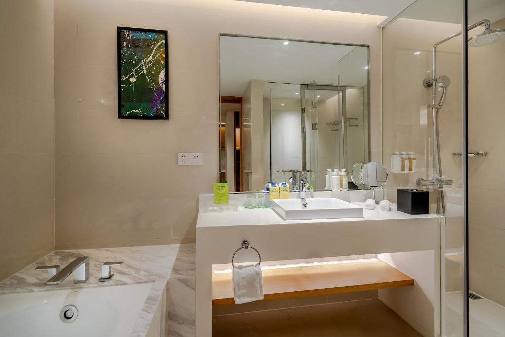 Koupelna v ubytování Holiday Inn Shanghai Hongqiao Central by IHG