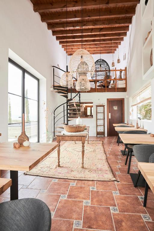 Posezení v ubytování Finca las Calmas boutique hotel & retreats