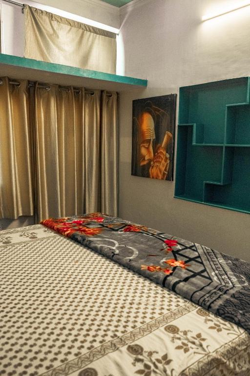 Postel nebo postele na pokoji v ubytování Pachamama Hostel