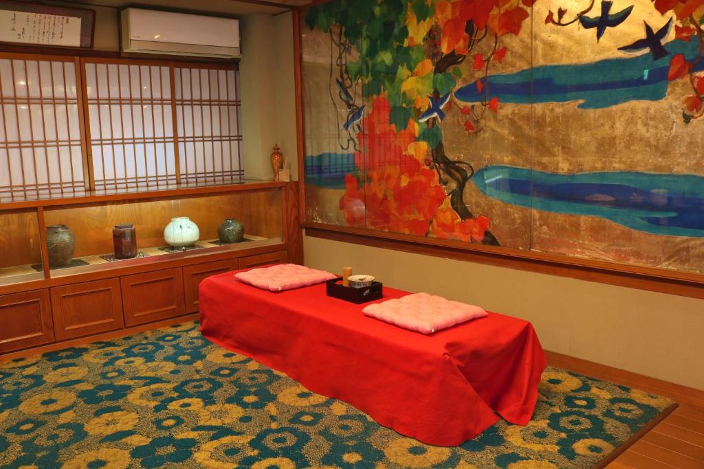 Lázně a/nebo wellness v ubytování Tsutaya Ryokan