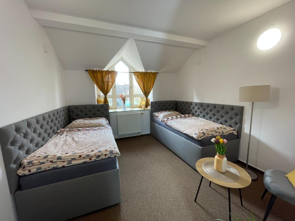 Postel nebo postele na pokoji v ubytování Hotel COLCHI