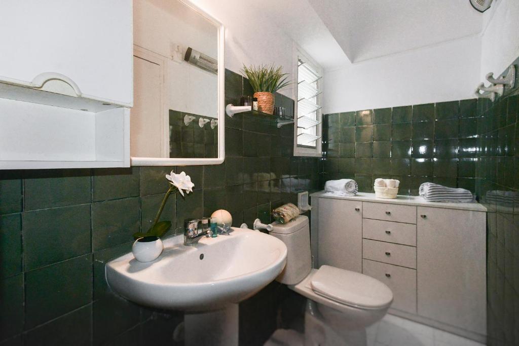 Kúpeľňa v ubytovaní Charme Apartament Palamós