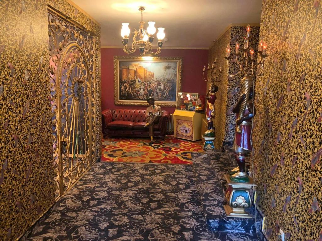 Posezení v ubytování Hotel Eulenspiegel - Das Erlebnishotel in Riesa