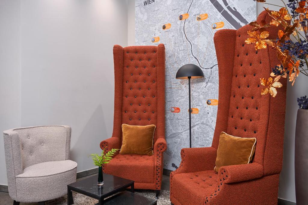 Część wypoczynkowa w obiekcie Leonardo Hotel Vienna City West