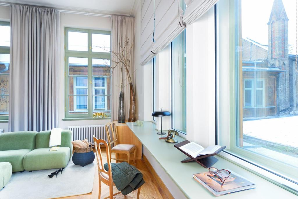 Posedenie v ubytovaní ARCHE Dwór Uphagena Gdańsk