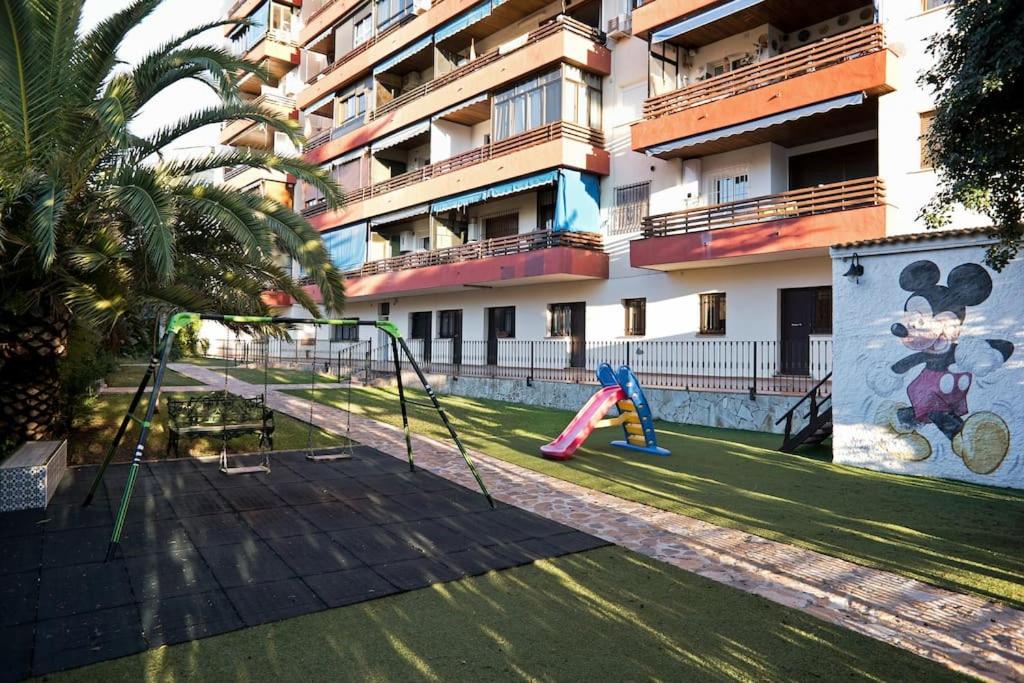 Vonkajšia záhrada v ubytovaní Estudio loft en Málaga CAN6