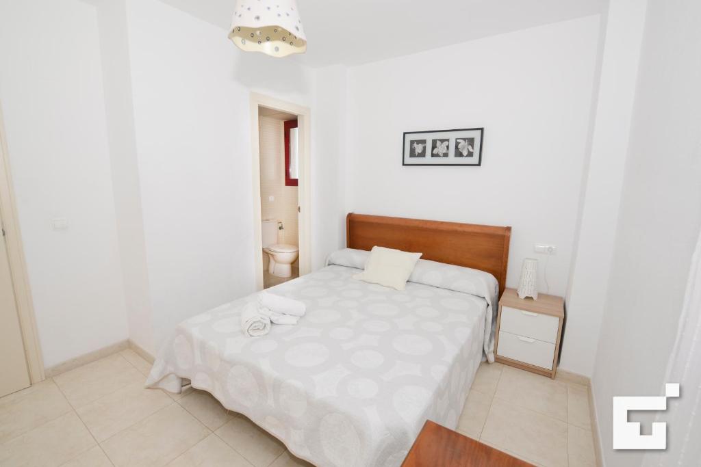 Posteľ alebo postele v izbe v ubytovaní Apartamento Amatista 29A - Grupo Turis