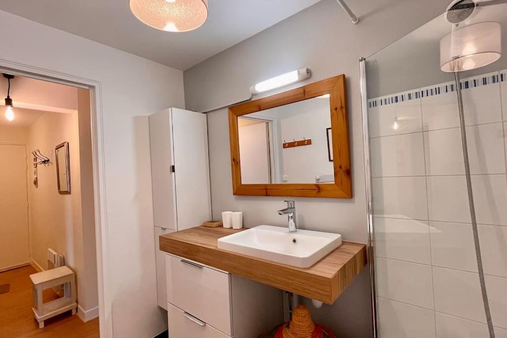 Kúpeľňa v ubytovaní Appartement MerliDunes Proche de la plage