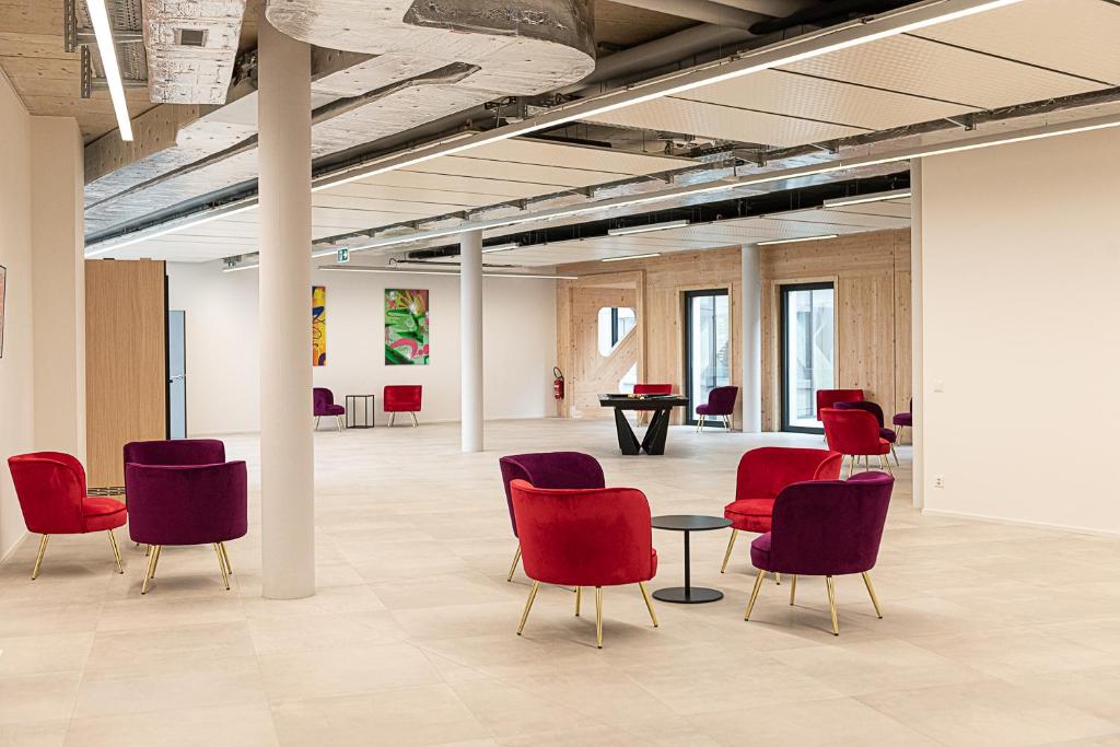 Un lugar para sentarse en Afterwork Hotel