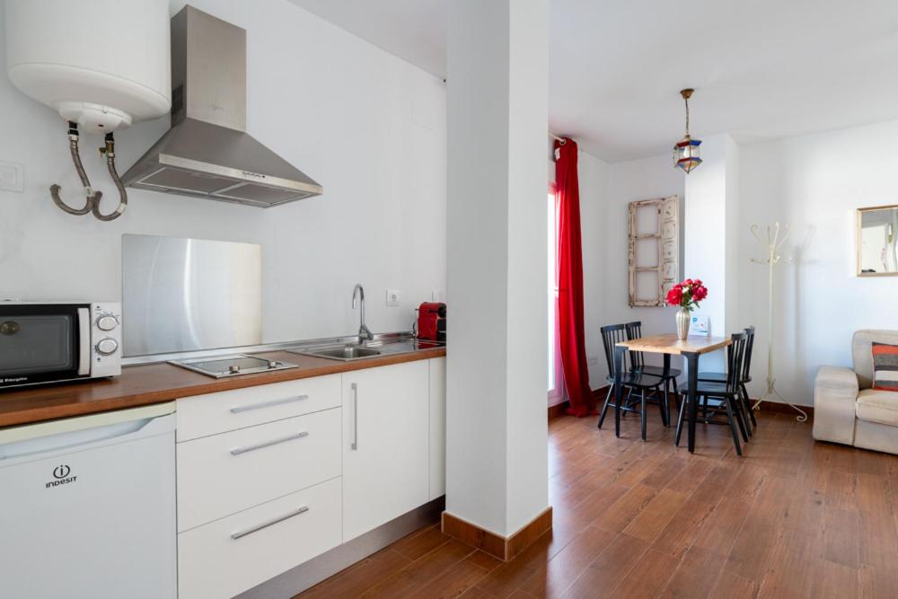 Kuchyňa alebo kuchynka v ubytovaní Casa Palacio Sanlúcar de Barrameda