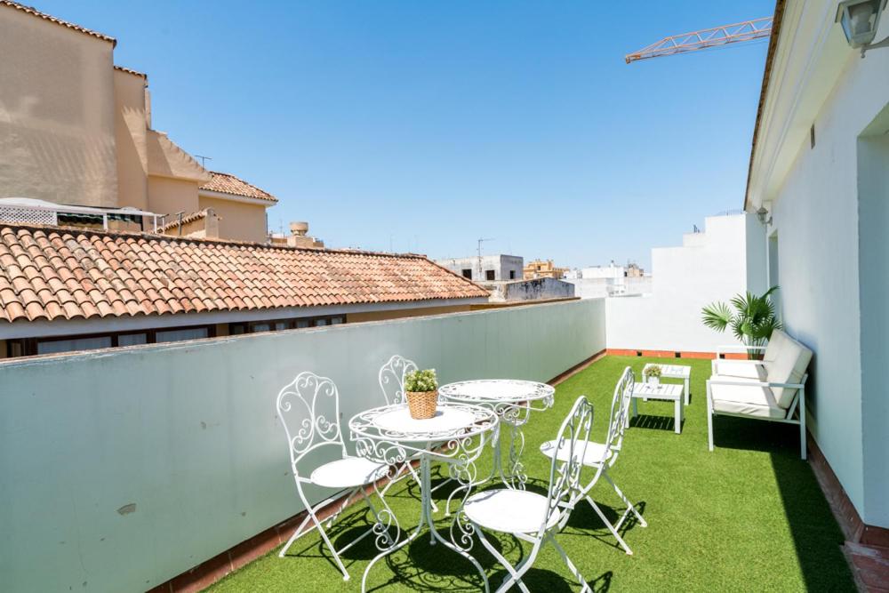 Balkón alebo terasa v ubytovaní Casa Palacio Sanlúcar de Barrameda