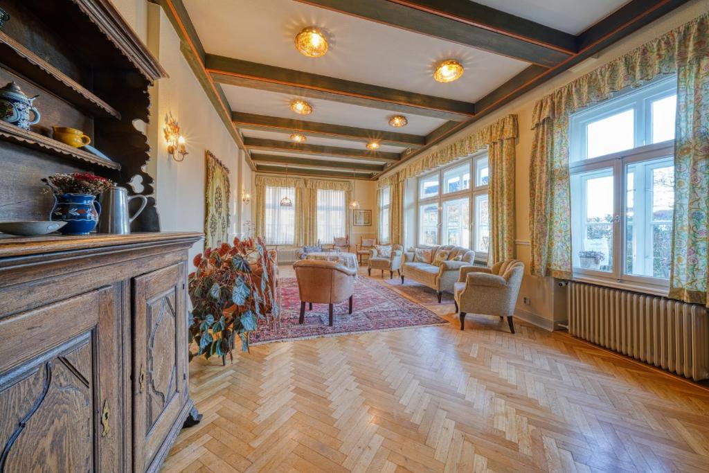 Posezení v ubytování Hotel Zur Eule
