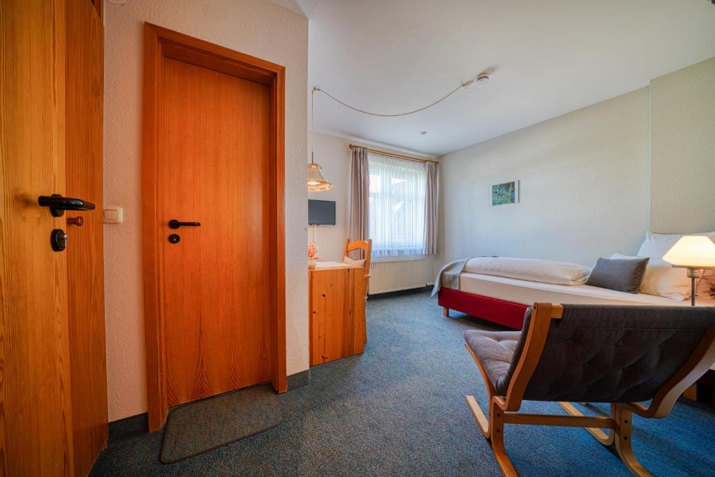 Posezení v ubytování Hotel Zur Eule