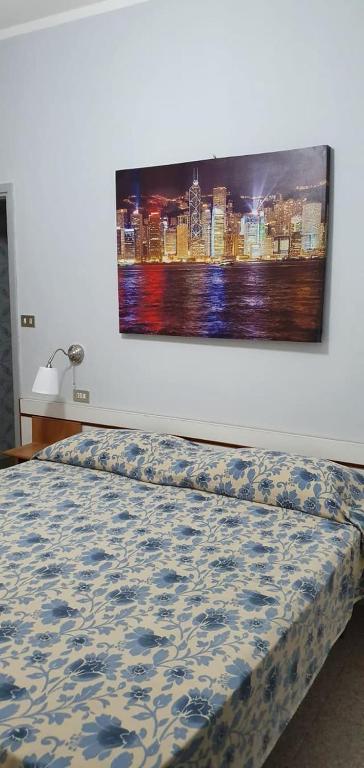 Postel nebo postele na pokoji v ubytování Hotel Franca