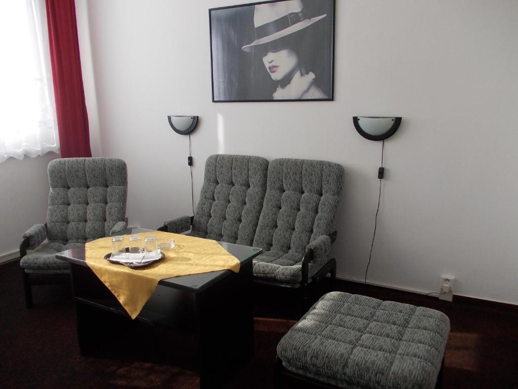 Posezení v ubytování Hotel Milotel