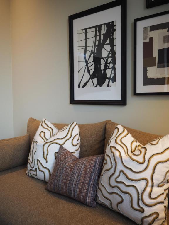 Posezení v ubytování Hypernym Hotel & Suites