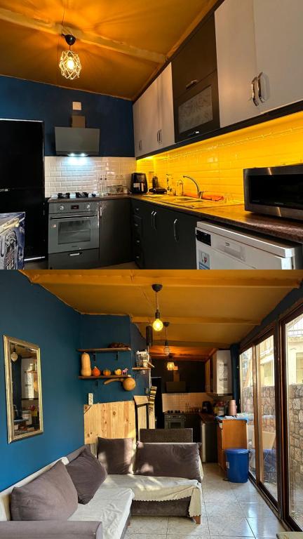 Kuchyň nebo kuchyňský kout v ubytování Gold Coast Hostel