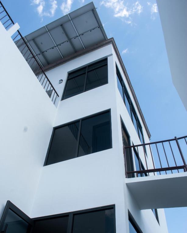 Balkón nebo terasa v ubytování Hotel Manadia