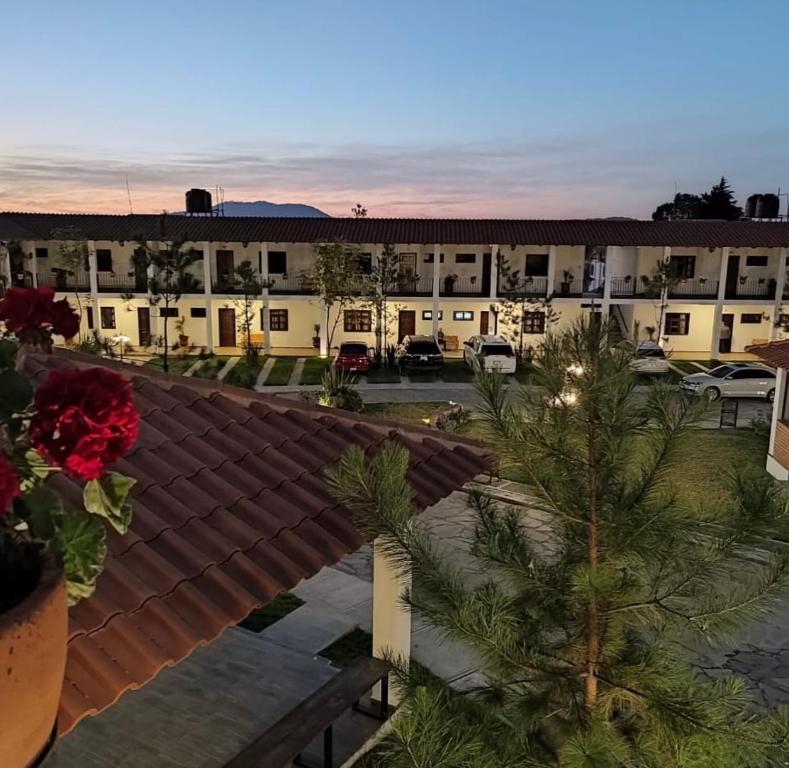 Budova, kde se hotel nachází
