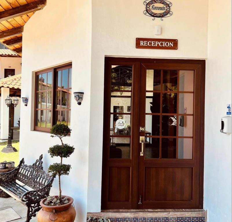 Exteriér nebo vchod ubytování Hotel Casa Francisca Mazamitla.