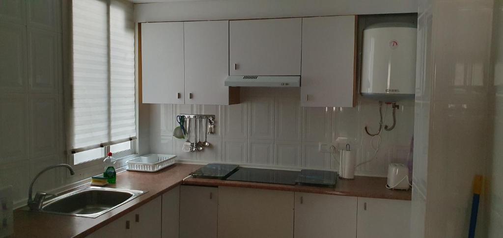 Kuchyňa alebo kuchynka v ubytovaní Apartamento Ciudad de las Ciencias