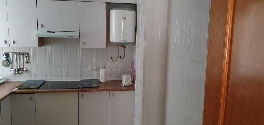 Kuchyňa alebo kuchynka v ubytovaní Apartamento Ciudad de las Ciencias
