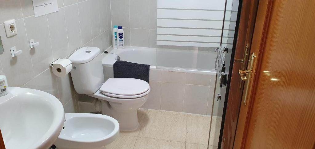 Kúpeľňa v ubytovaní Apartamento Ciudad de las Ciencias