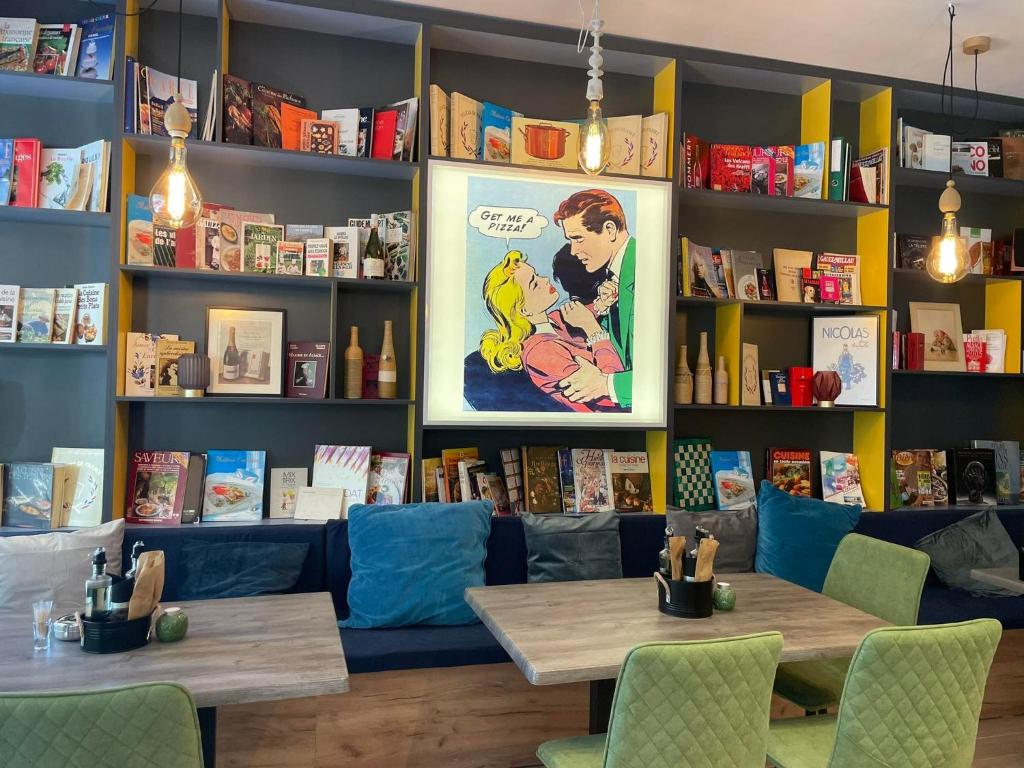 Posezení v ubytování Pop Art Hotel