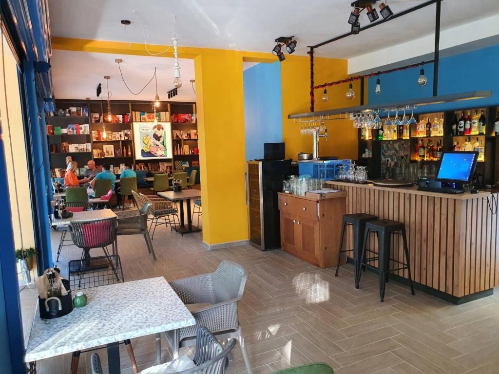 Lounge nebo bar v ubytování Pop Art Hotel