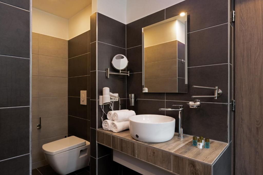 Koupelna v ubytování Angelo Spa Resort