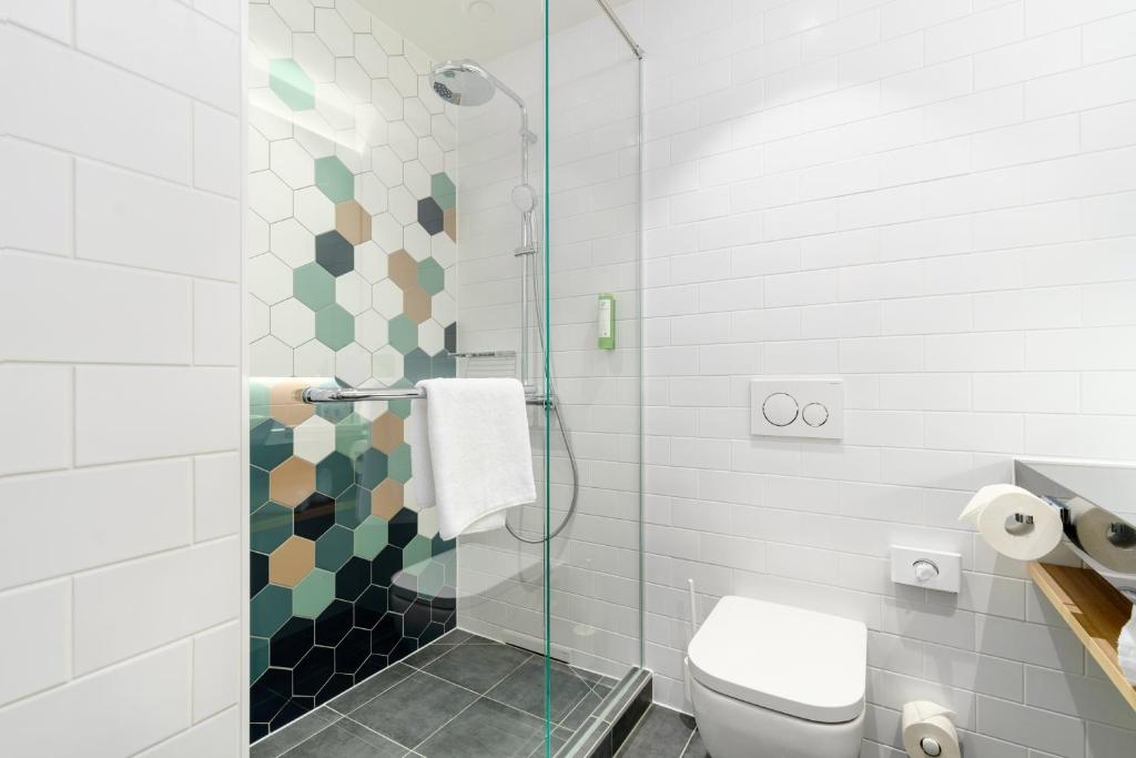 Koupelna v ubytování Clarion Hotel Vienna South
