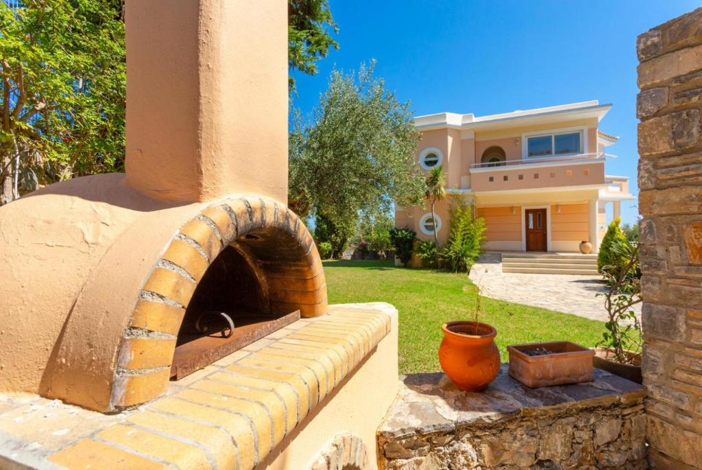 Zahrada ubytování Villa Asimenia