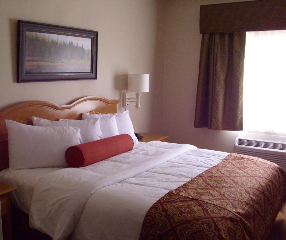 Postel nebo postele na pokoji v ubytování Savanna Inn & Suites