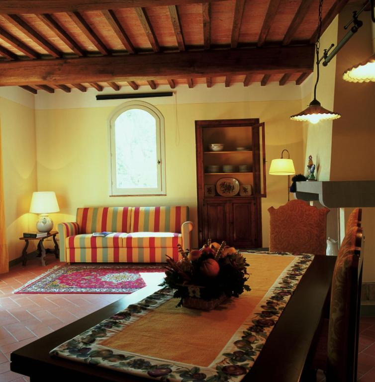 Posezení v ubytování Borgo della Meliana Gambassi Terme