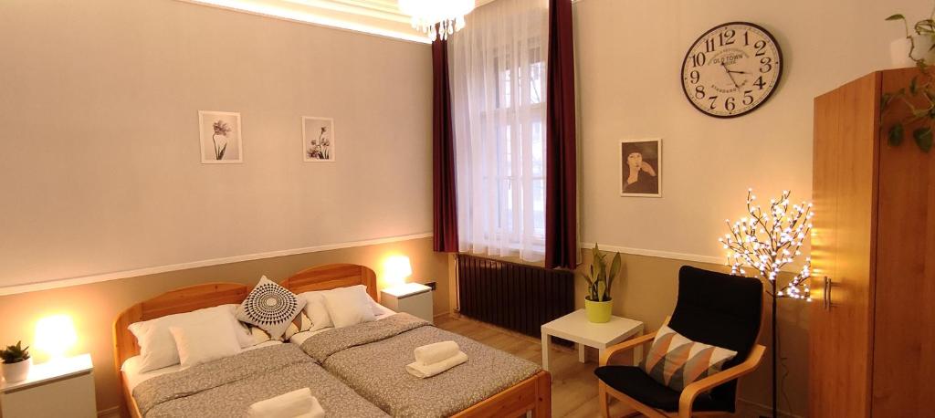 Χώρος καθιστικού στο Center Apartman Szeged